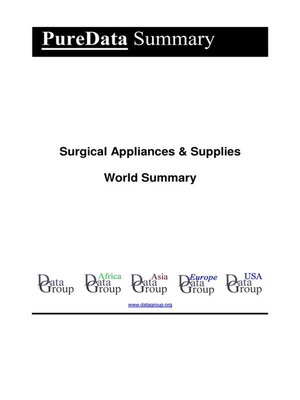 cover image of Surgical Appliances & Supplies World Summary